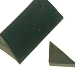 rilprofielrubber A1 60°shore zwart 8.5x10.5mm spits (40mtr.)