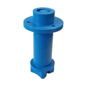 afstandstukken bobst blauw kompleet (50mm) met kop (3 gaten)