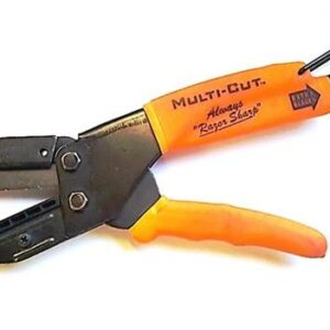 bar-plate multicutter handschaar voor rubber en rilkanalen