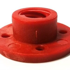 moeren meurer fix rood (4 gaten)