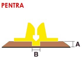 pentra ab  1.4 x 6.0 mm  3mm locator / (47st á 75cm)