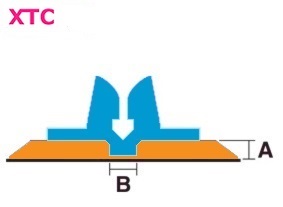 xtc   0.7 x 2.7 mm (2/3pt)   IB / (32st. á 75cm)