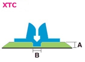 xtc   0.8 x 3.5 mm (3/4pt)   IB / (24st. á 75cm)