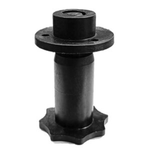 afstandstukken bobst zwart kompleet (50mm) vlak (3 gaten)