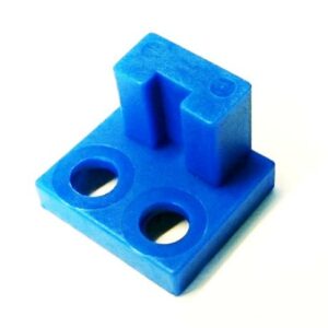 centreerstukken blauw voor snelspansysteem Bobst