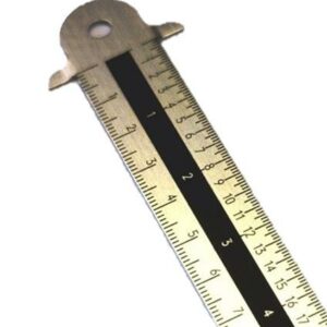 cicero maatlat 30 cm lang met aanleg gelaserd