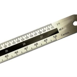 cicero maatlat 50 cm lang zonder aanleg bedrukt