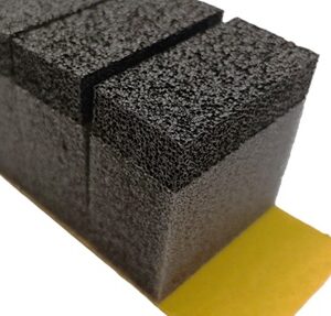 blokjes combifoam rg40 grijs  40x20x40mm PE zkl. (GN) 3000st