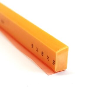 d5 orange trapeze 1000x9/8x5 mm zkl