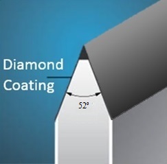 scandie 400 HF diamond 3pt x 23.80 mm cb op ring-A1-50