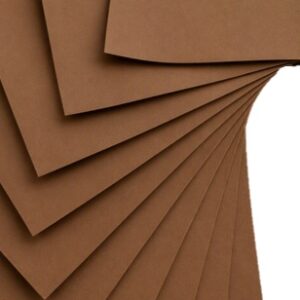 gekalibreerd papier/ toestelvloei 730x  595x0.15mm dik bruin