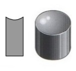 holpijpen  3e -  1   mm diam. (voet  1.0)