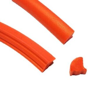 soft C rubber   9.5 mm ( (rol á 30mtr.) 25° shore