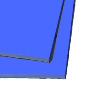 speed-eject 30°shore platen 500x500x7 mm hoog zkl. blauw