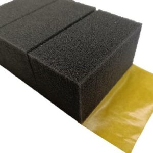 blokjes stripfoam rg40 grijs     100x40x45mm zkl. (GN) 600st