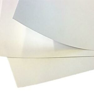 toestelfolie 3 lagen 50/40/50 wit  vellen 1.05X0.76mtr.