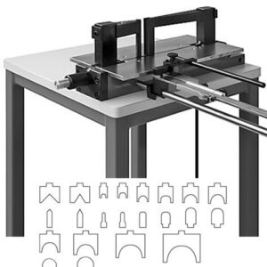voetbuiger FB78 tot max. 4ptx100mm hoog incl.22 buigstempels