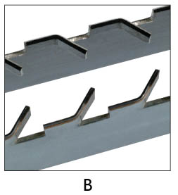 tear-striplijnen   2pt x 23.80 mm cb  4 mm pitch type B