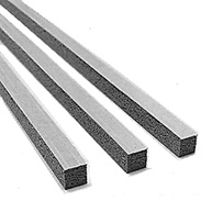 mosrubber 25° grijs 500x10x7 mm hoog zkl. (612)