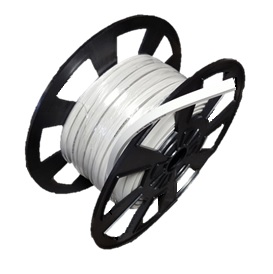sprintrubber trapezoidal 12x6.0/11.0 mm hoog (rol á 50mtr.)